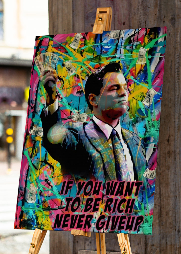 Canvas Pop Art Leonardo Movie