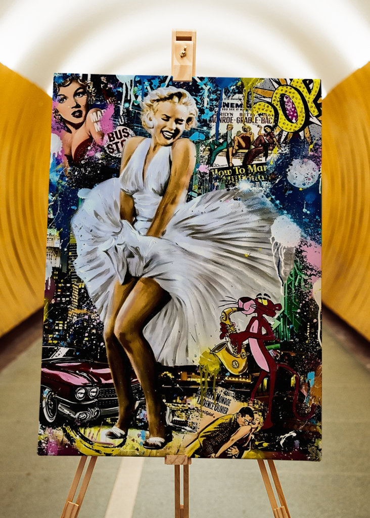 Pop Art Marilyn Monroe USA Art