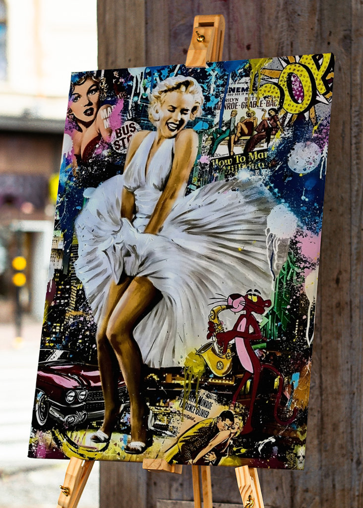 Pop Art Marilyn Monroe USA Art
