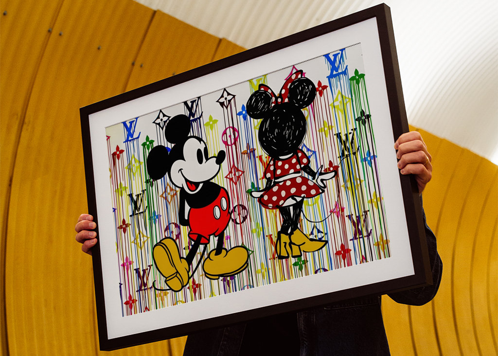 Pop Art Mickey egér művészet