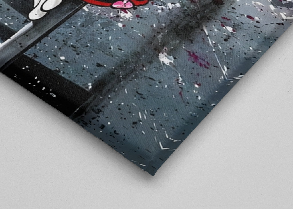 Pop Art Mickey Mouse Love Art 