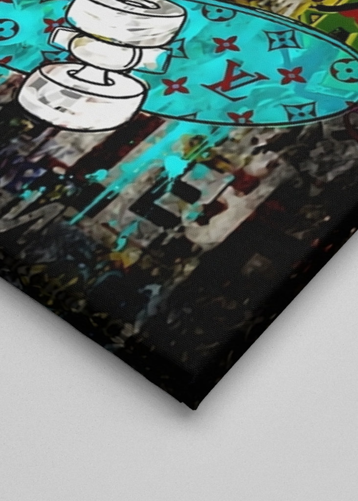 Pop Art Mickey Mouse Skater 