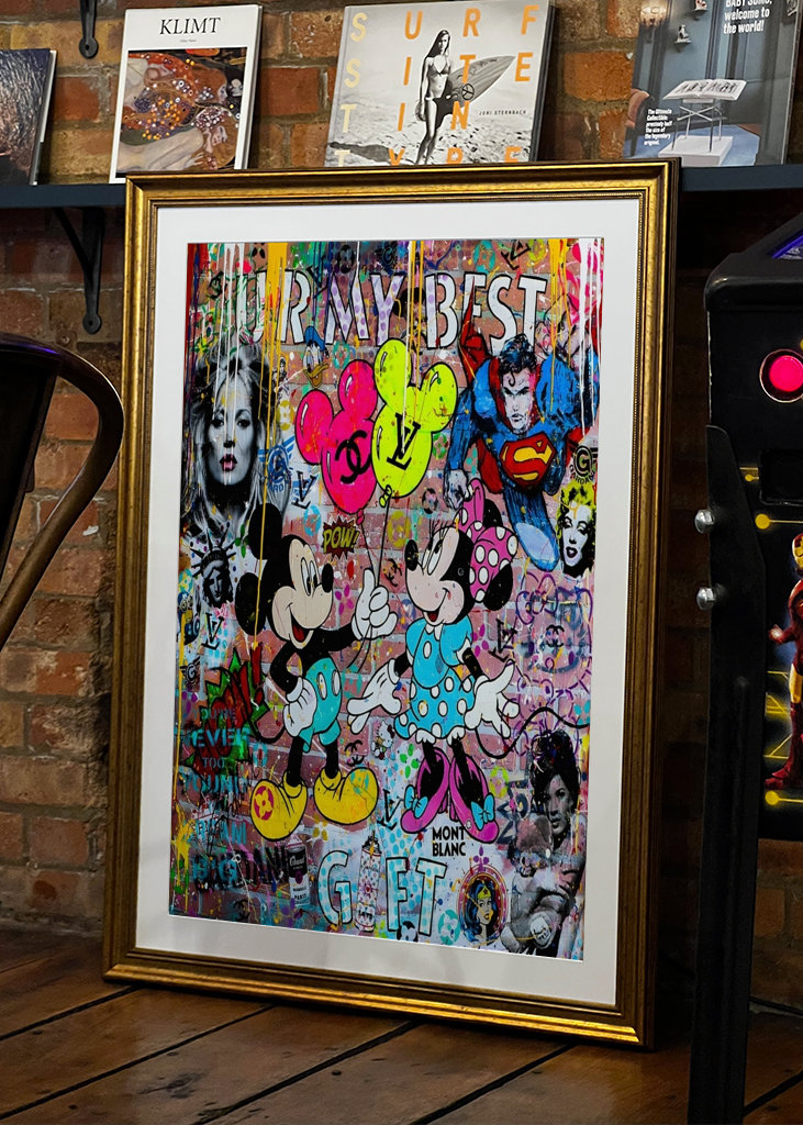 Canvas Pop Art Mikki Hiiri