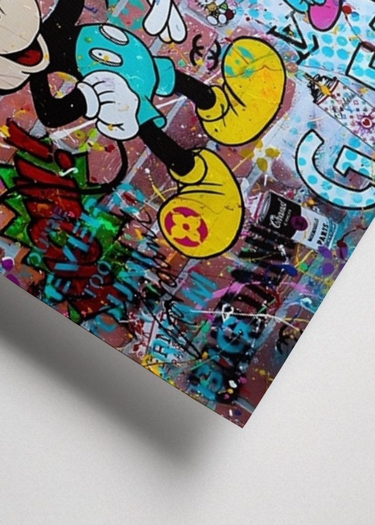 Canvas Pop Art Mikki Hiiri