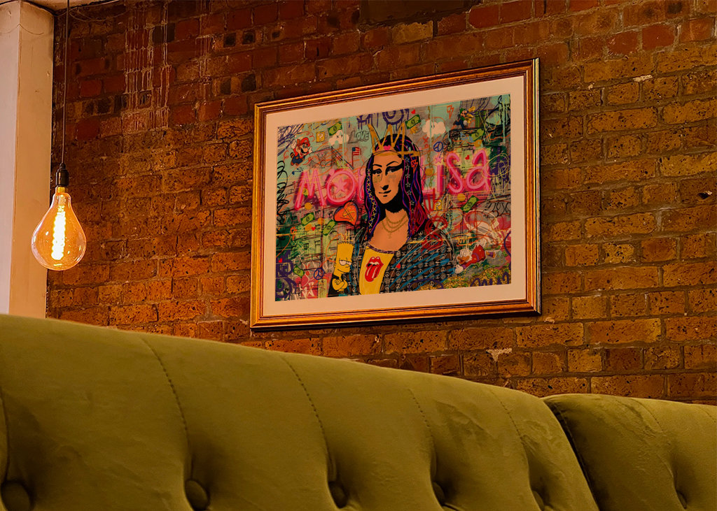 Plátno Pop Art Mona Lisa 