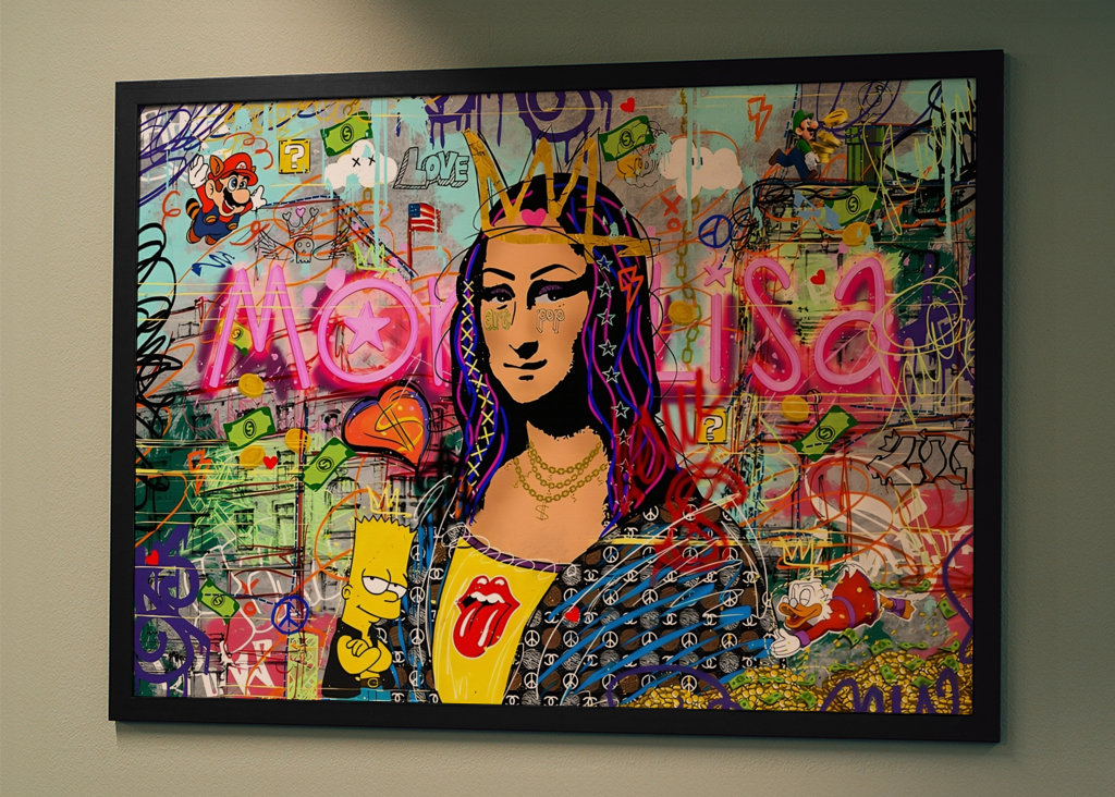 Plátno Pop Art Mona Lisa 