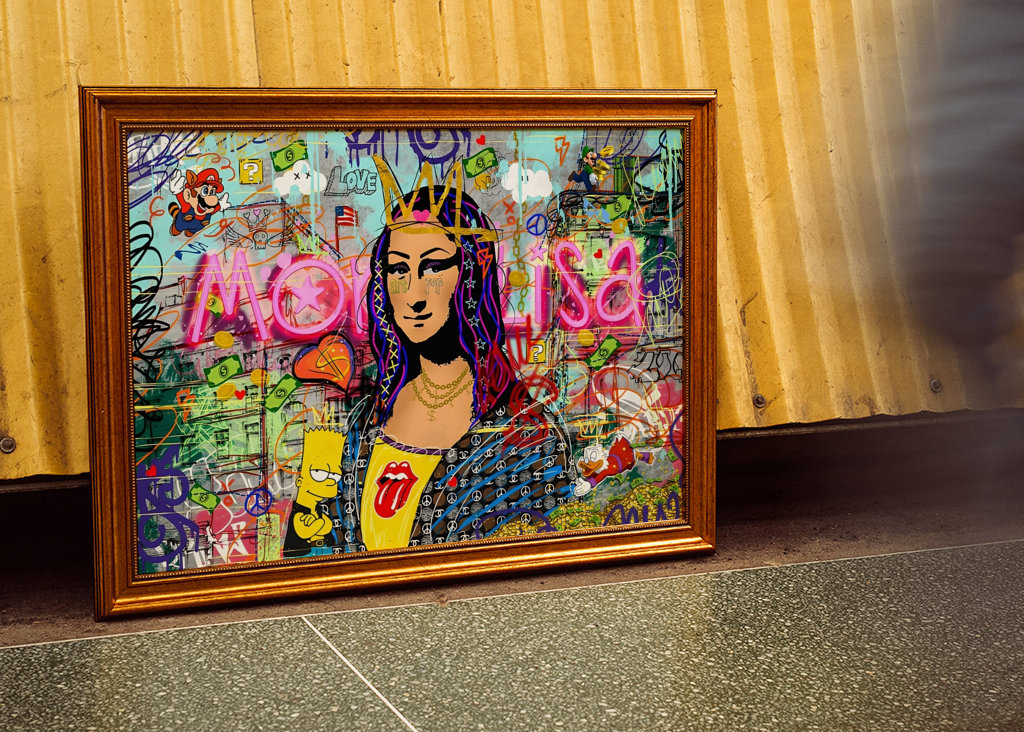 Plátno Pop Art Mona Lisa 