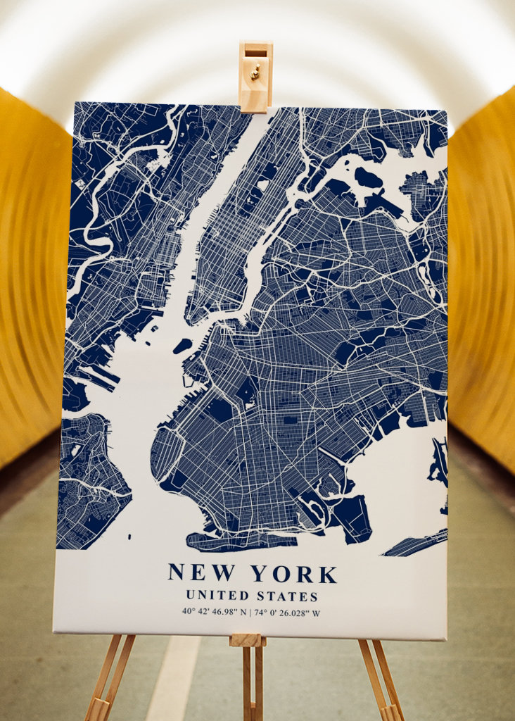 New York City Map USA