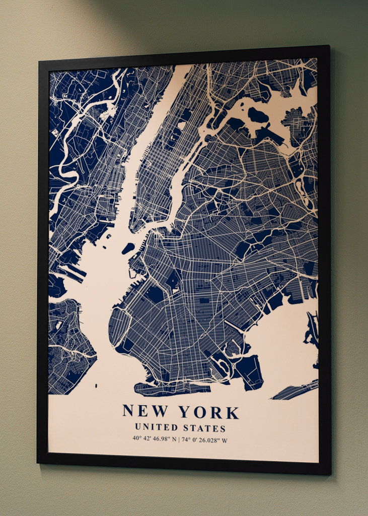 New York City Map USA
