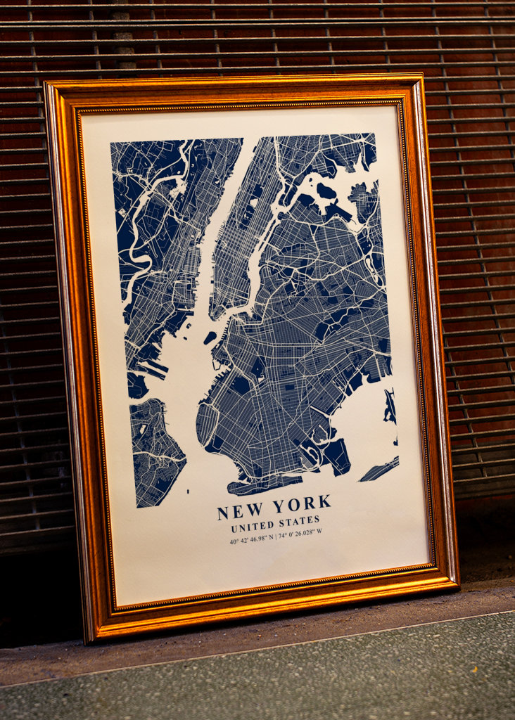New York City Map USA