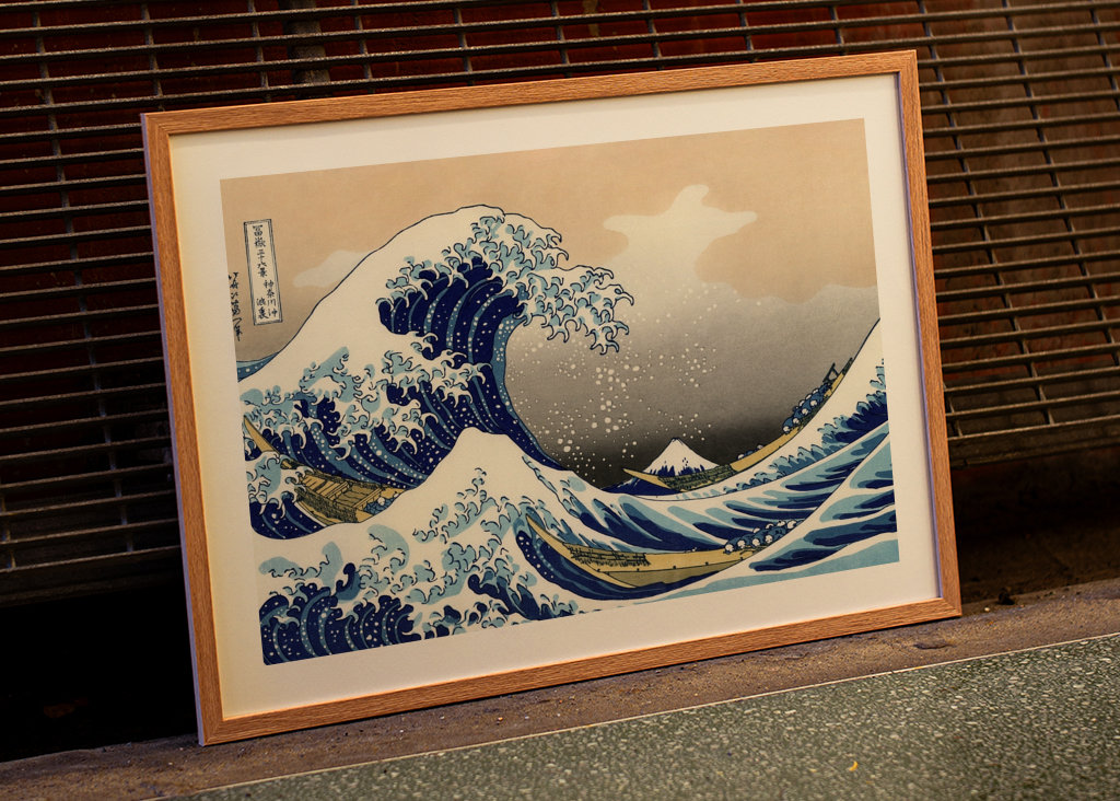 La Grande Onda Al largo di Kanagawa