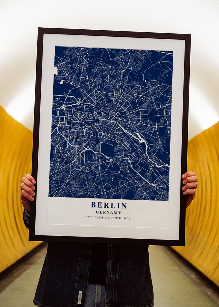Berlin City Map Germany