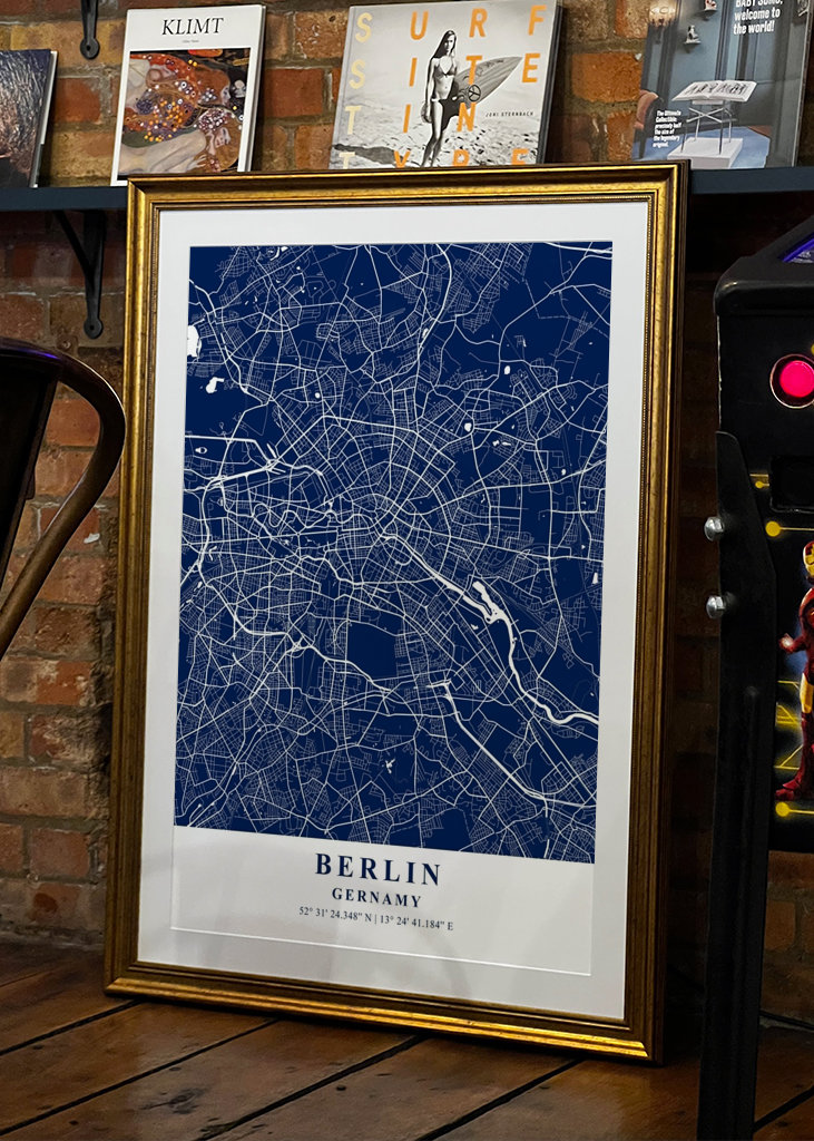 Berlin City Map Germany