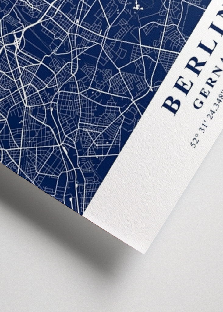 Berlin City Map Germany