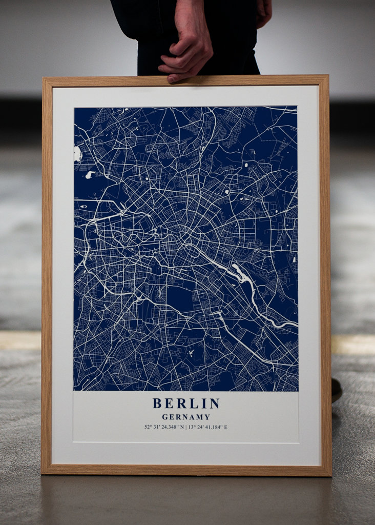 Berlin City Map Germany