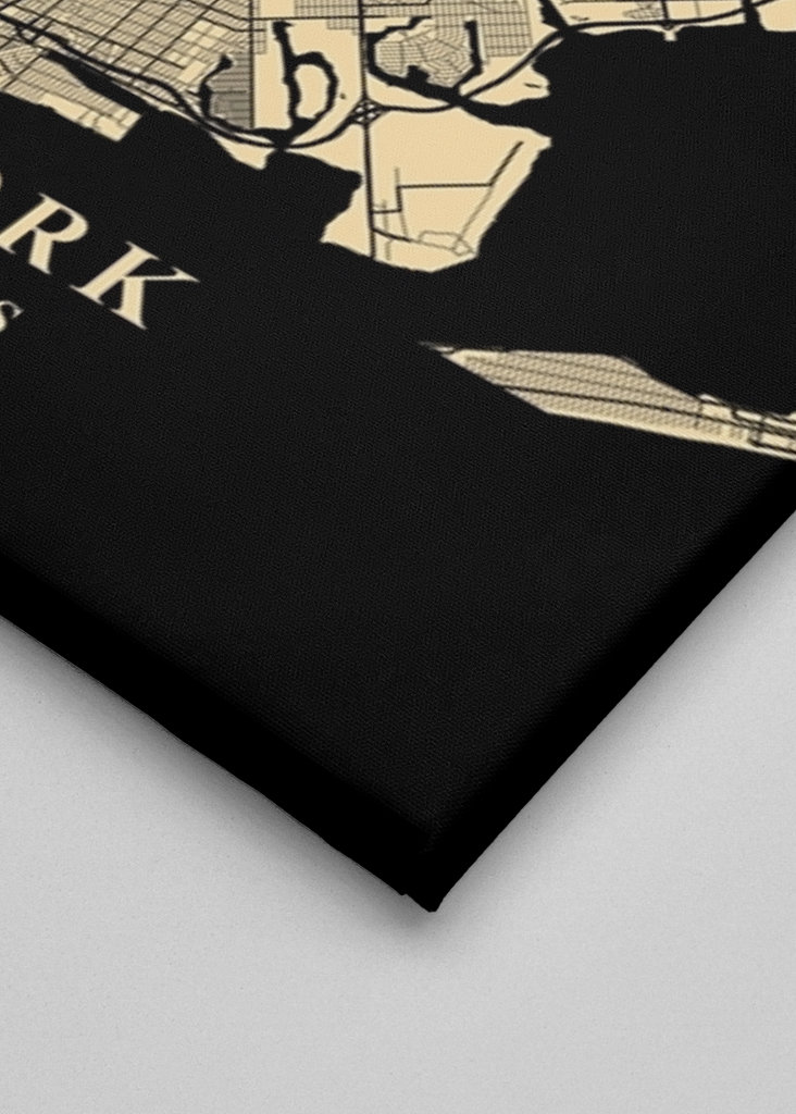 New York City Kaart Verenigde Staten