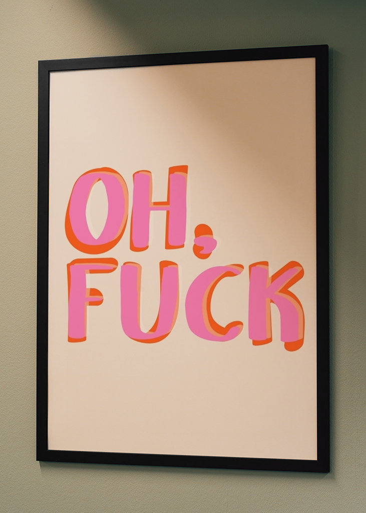 Åh fuck pop-art