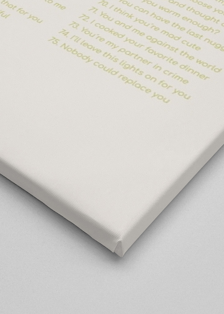 Ways to say I love you - green