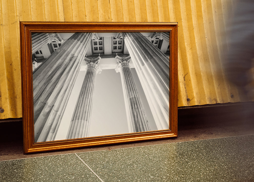 Mramorové sloupy Athény 