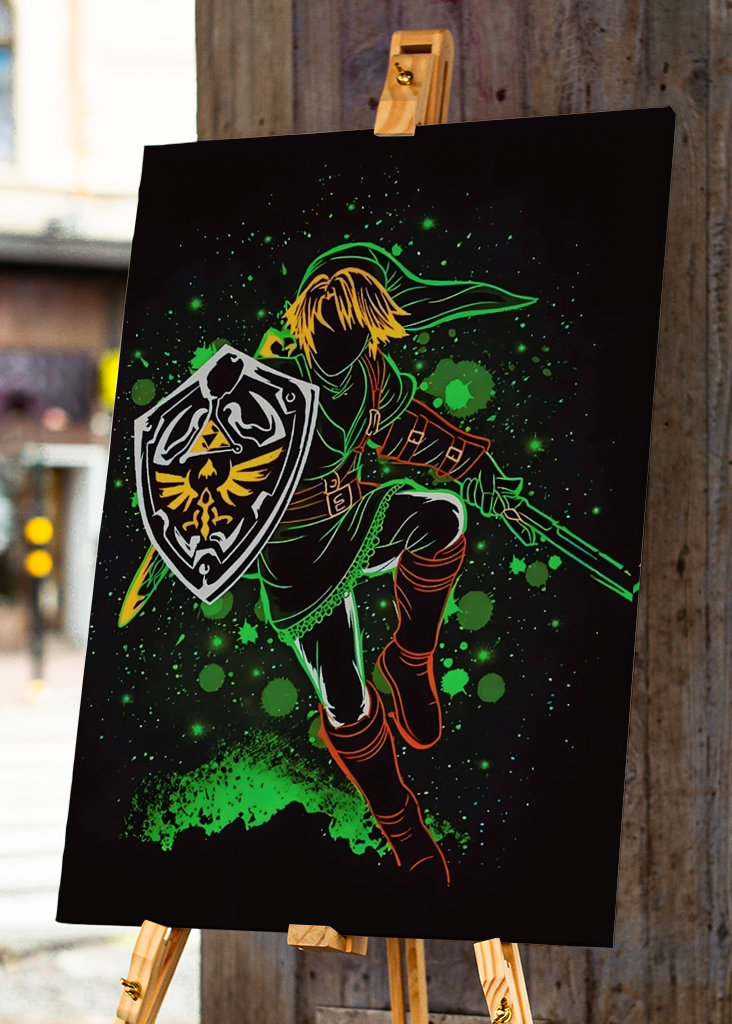 Link of Zelda - Neon