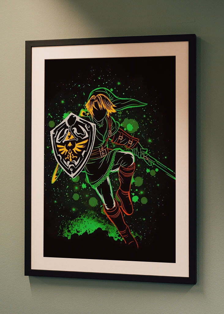 Link of Zelda - Neon
