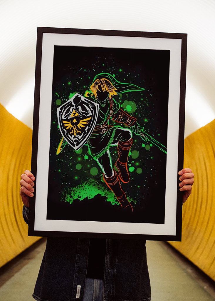 Link of Zelda - Neon
