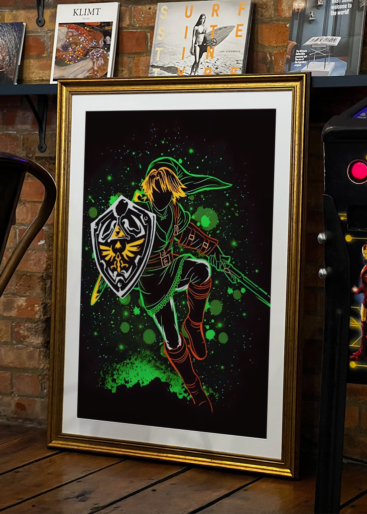 Link of Zelda - Neon