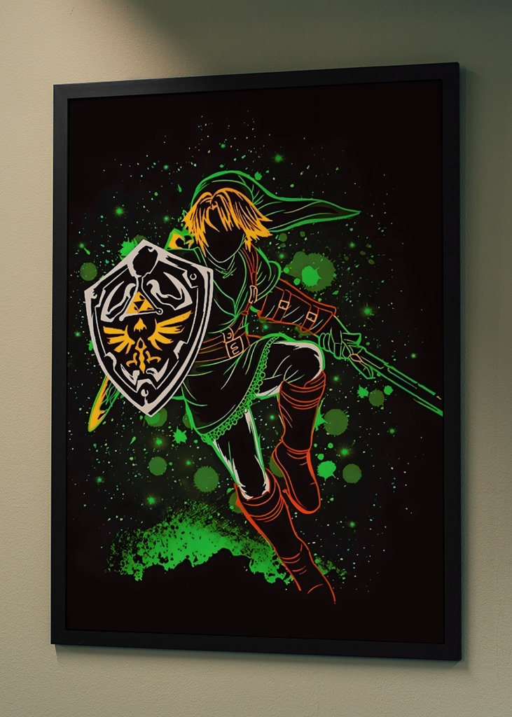 Link of Zelda - Neon