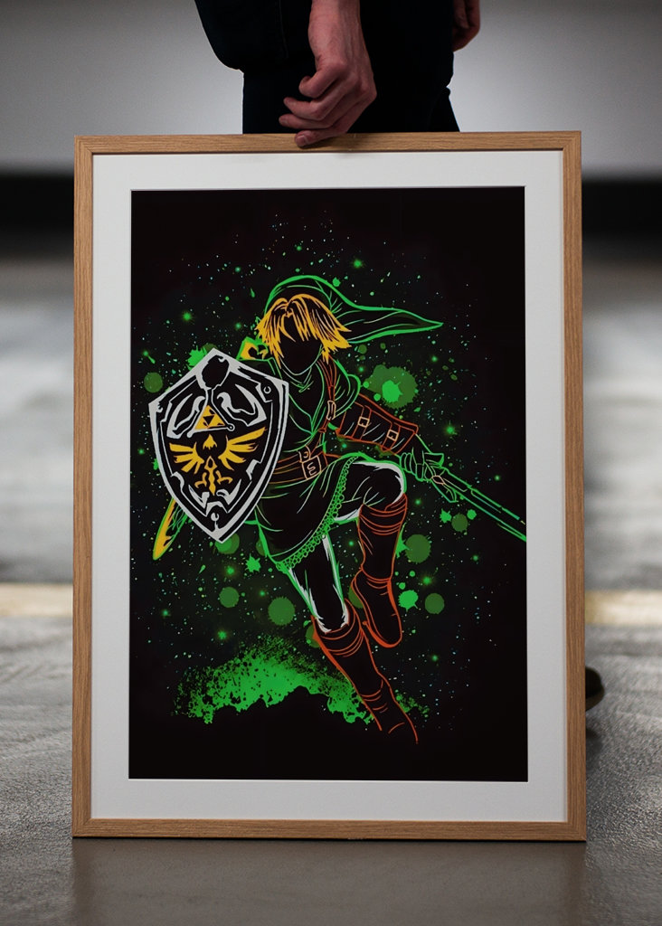 Link of Zelda - Neon