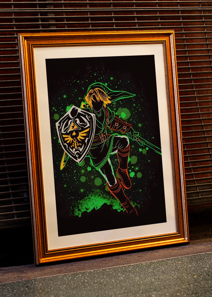 Link of Zelda - Neon