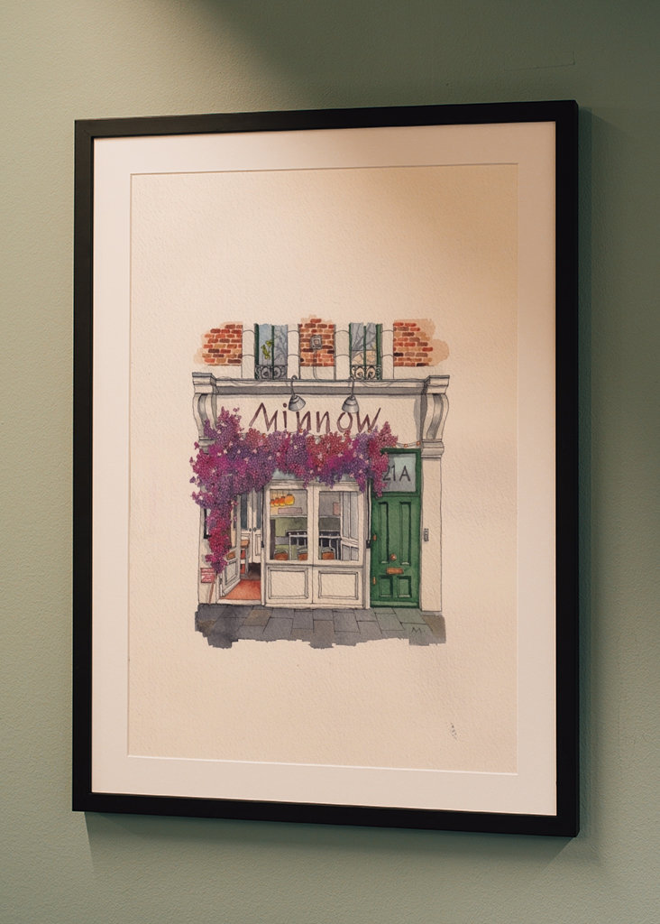 Minnow restaurant met Wisteria