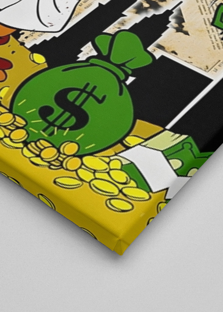 Donald kacsa Disney vászon művészet