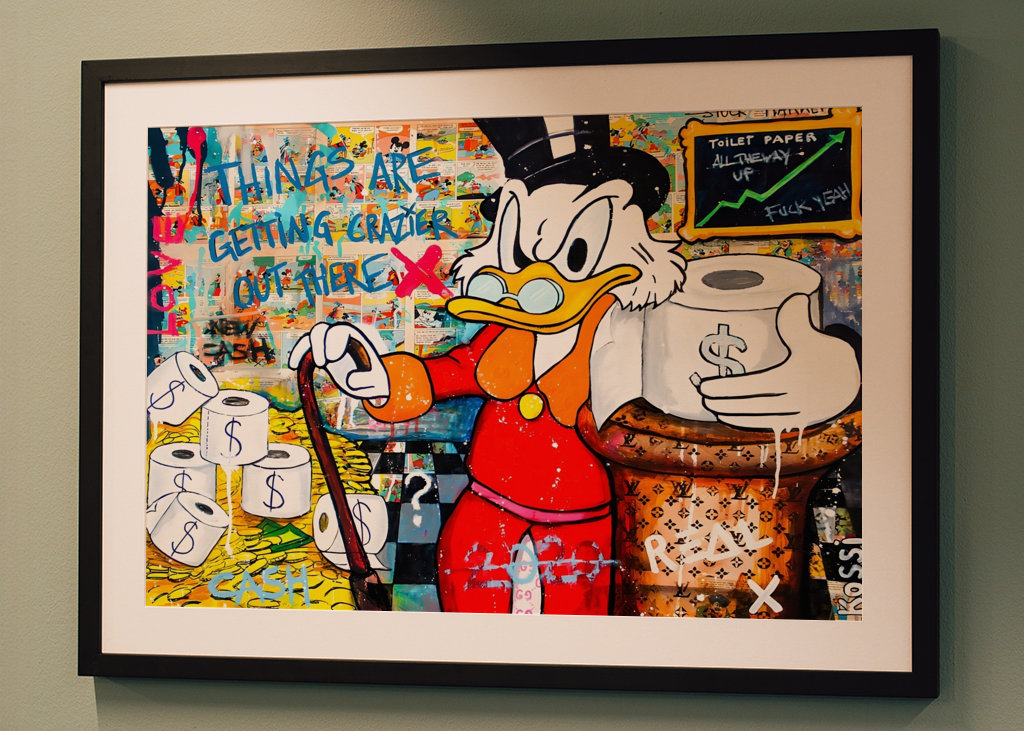 Donald Duck Disney Canvas Art 