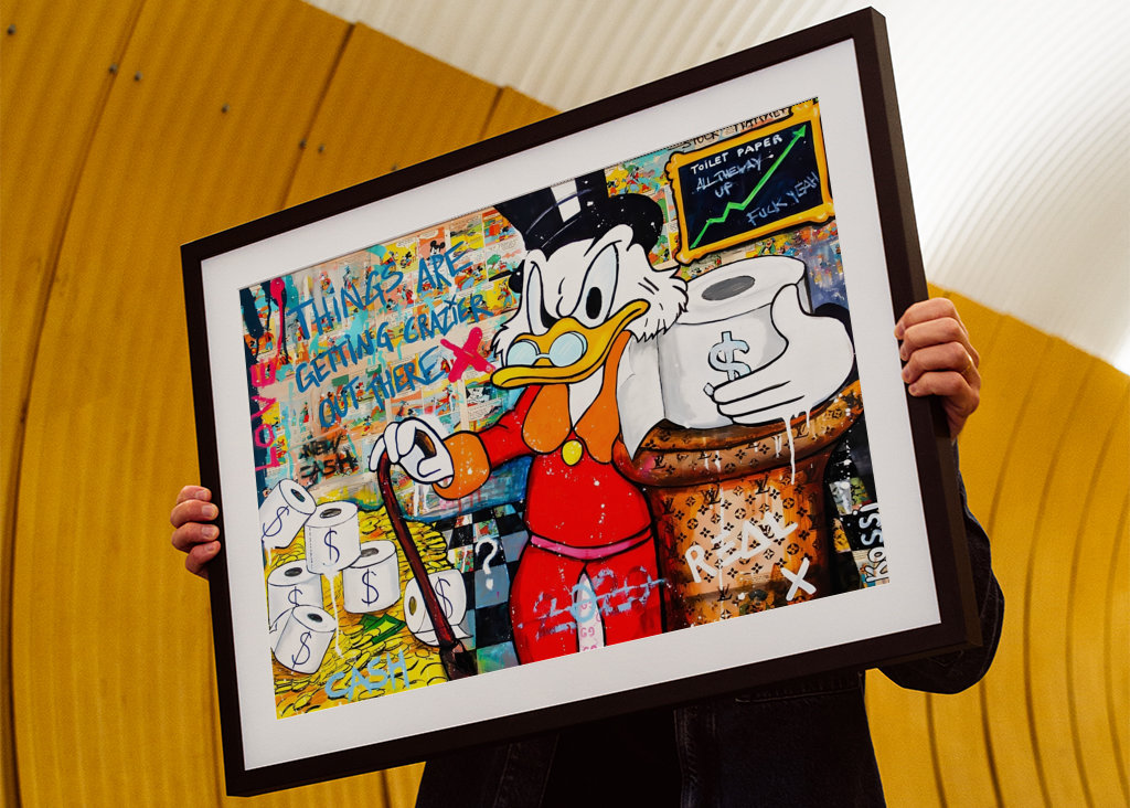 Donald Duck Disney Canvas Art 