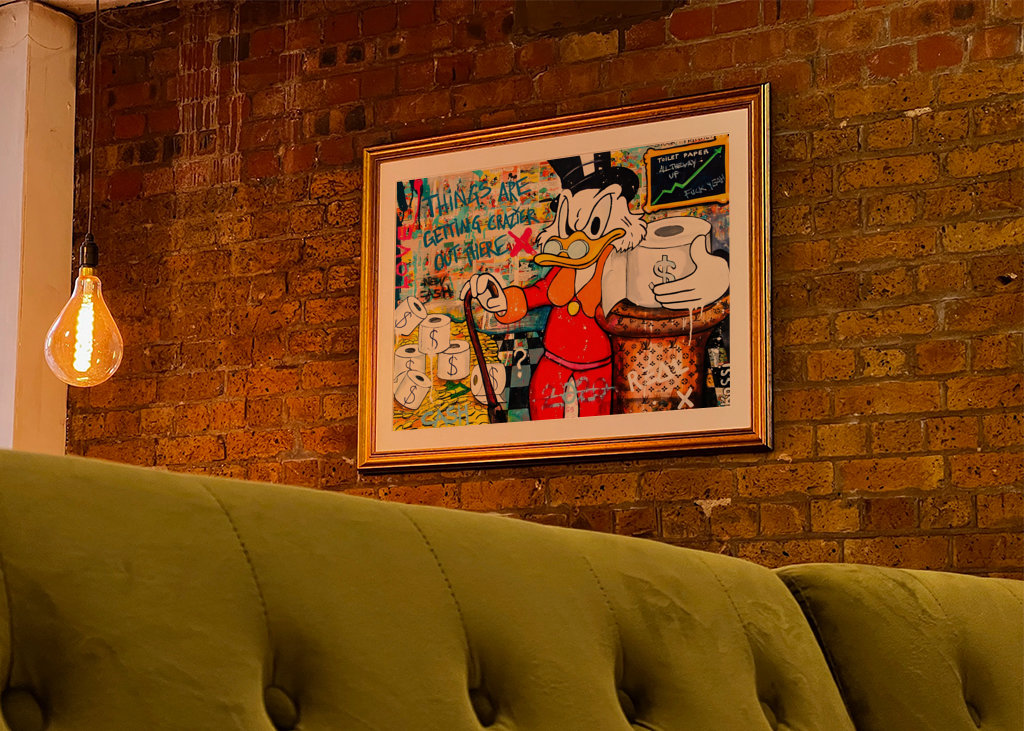 Donald Duck Disney Canvas Art 