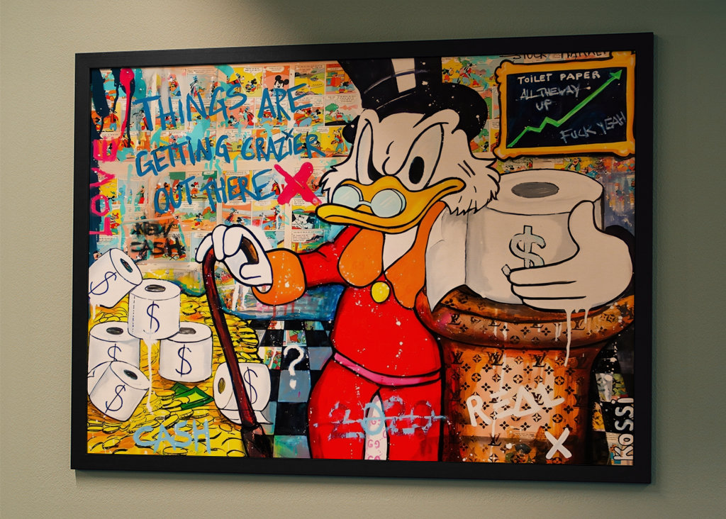 Donald Duck Disney Canvas Art 