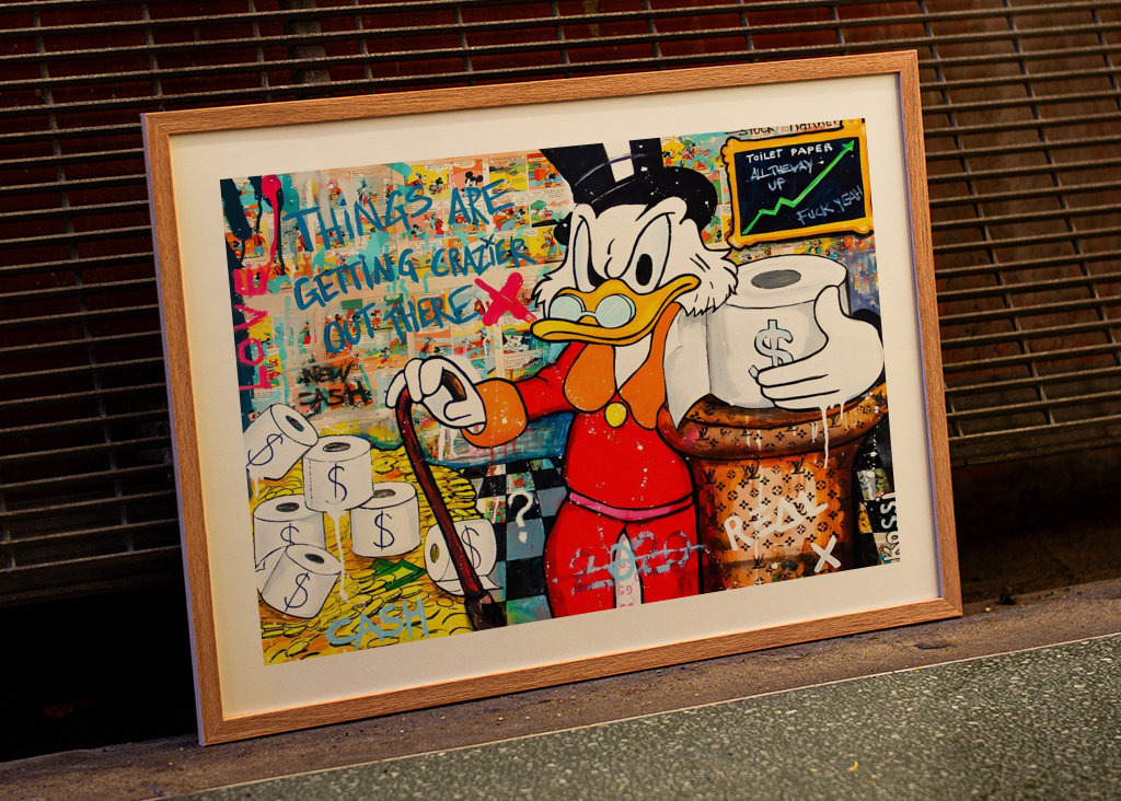 Donald Duck Disney Canvas Art 