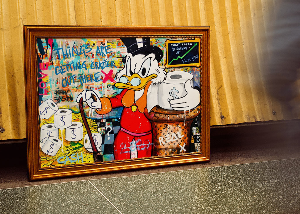 Donald Duck Disney Canvas Art 