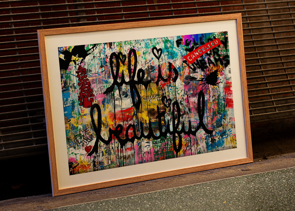 Az élet szép pop art