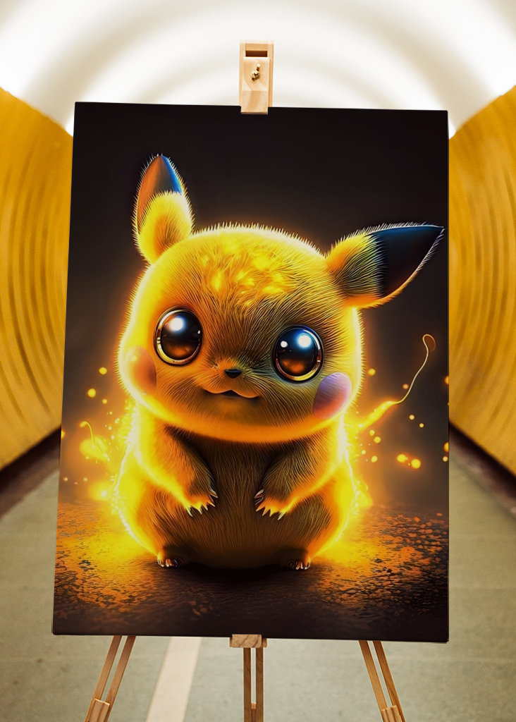 Chibi Pikachu - Pokemon