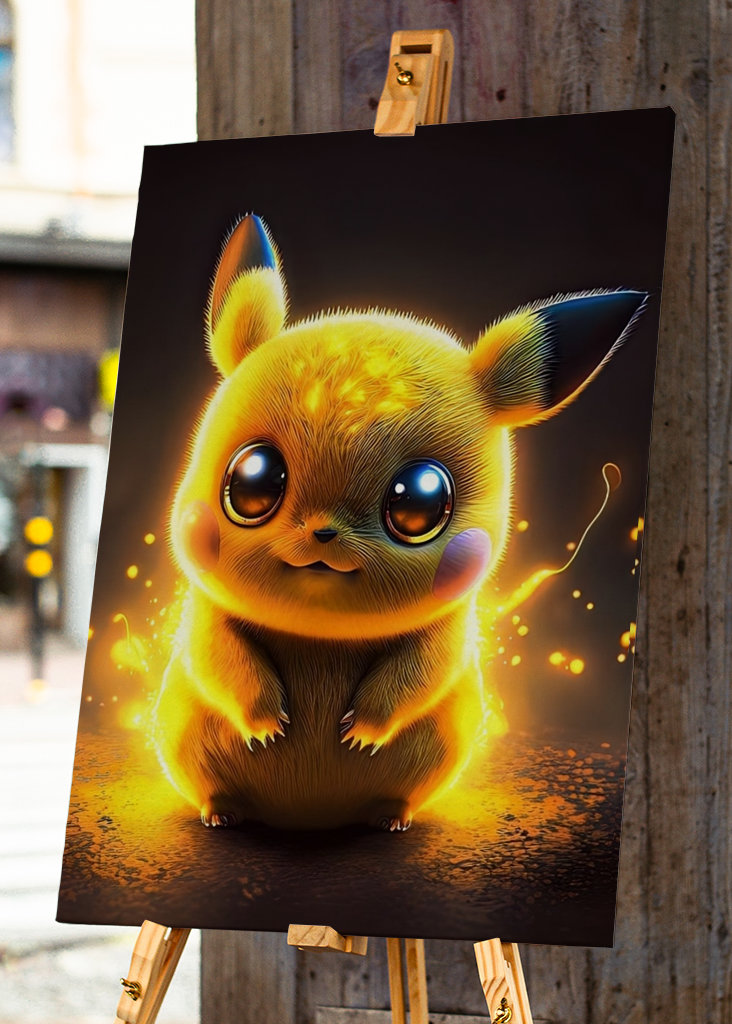 Chibi Pikachu - Pokemon