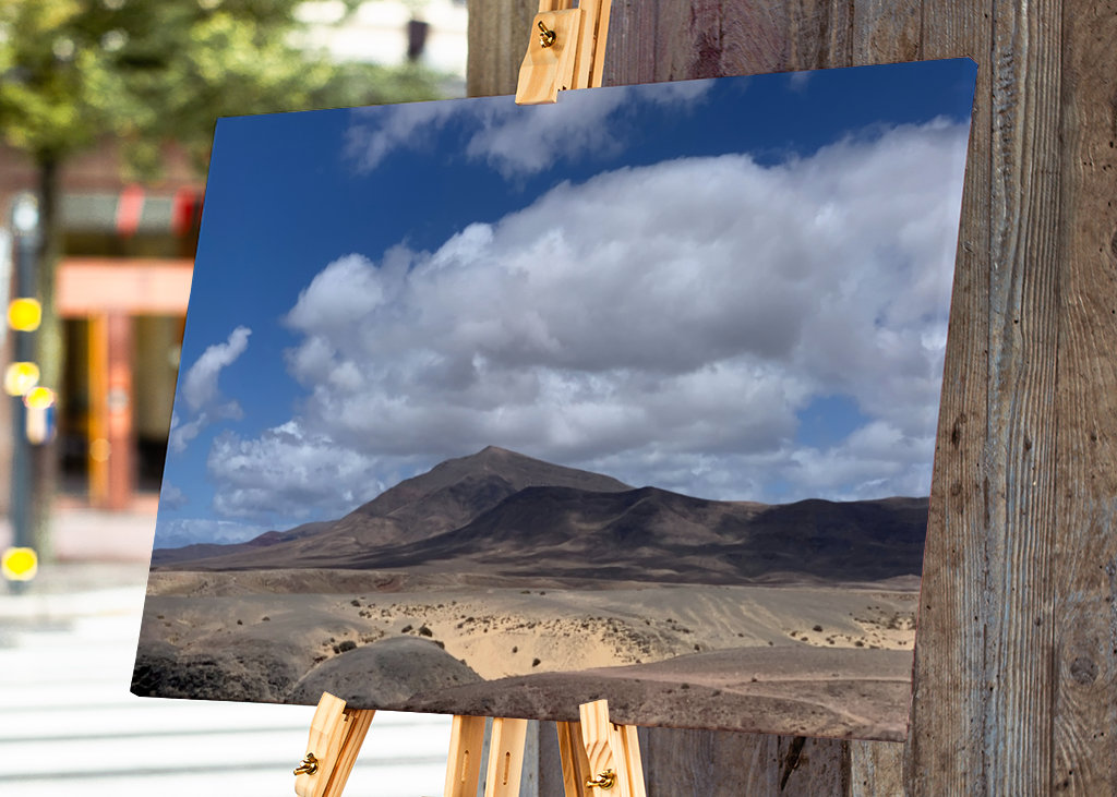 Lanzarote Berge Kanarisch