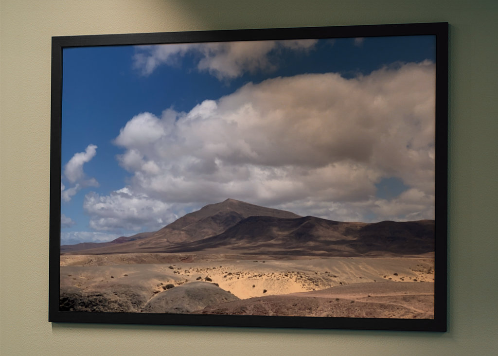 Lanzarote Berge Kanarisch