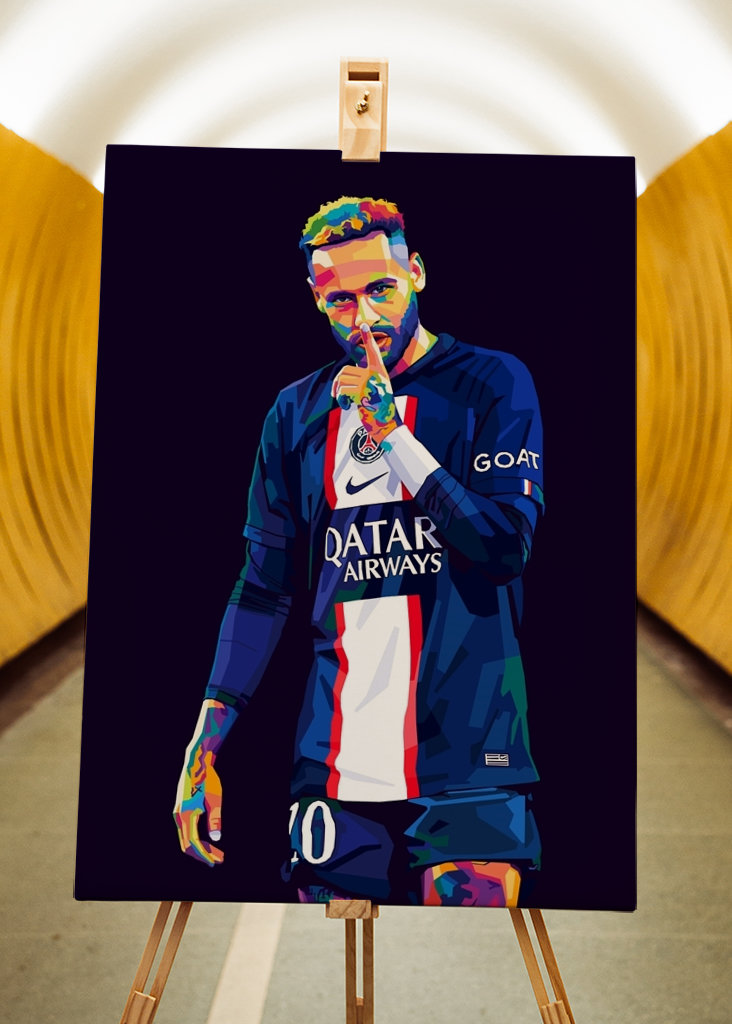 Neymar Jr Wpap Pop Art