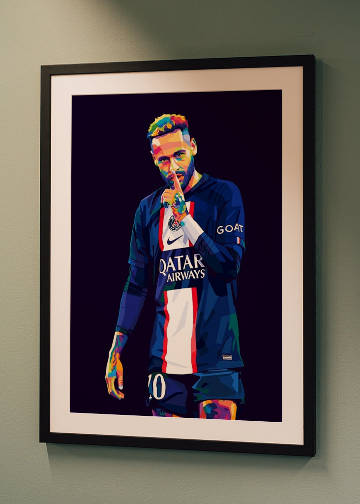 Neymar Jr Wpap Pop Art