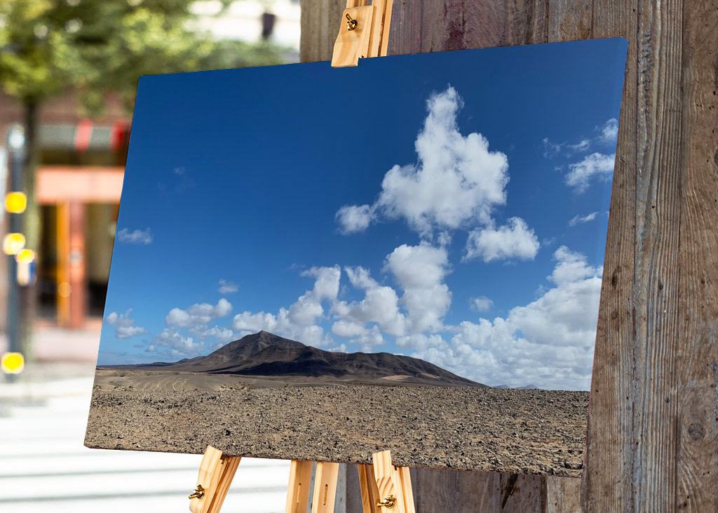 Lanzarote Berge Himmel Kanarienvogel