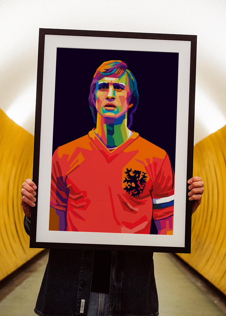 Johan Cruyff Pop Art