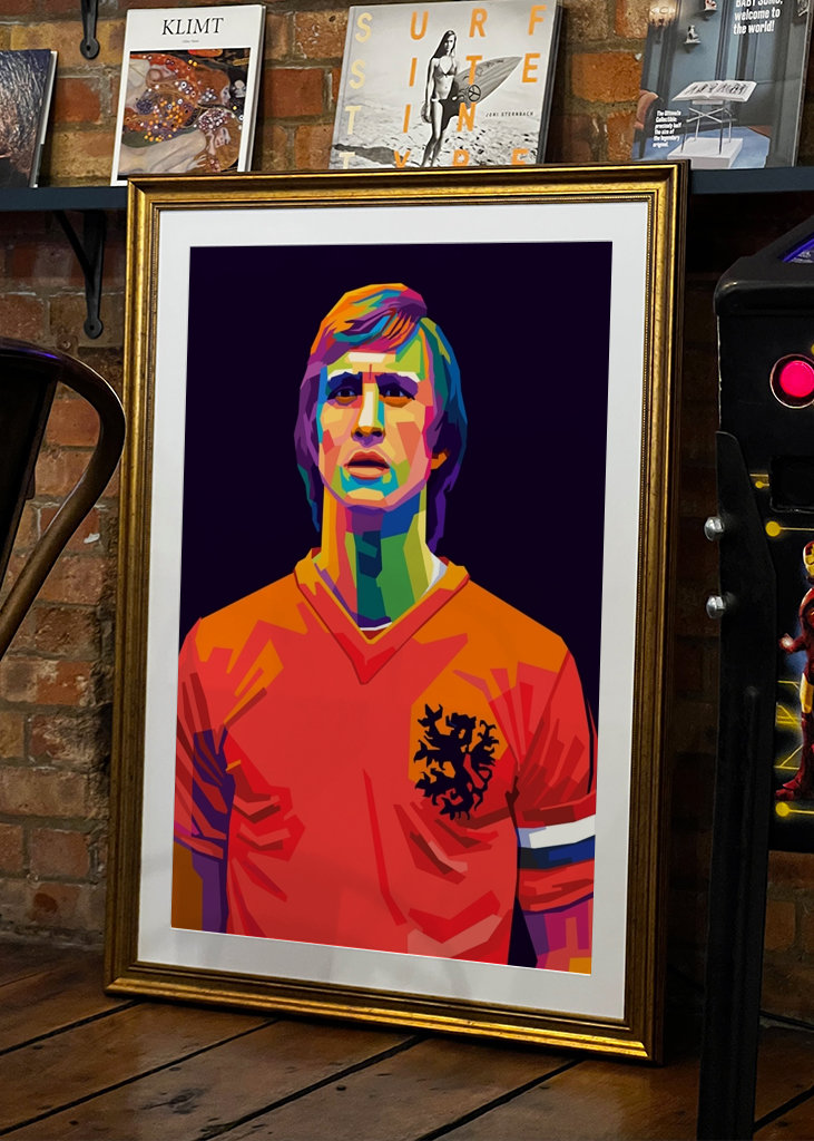 Johan Cruyff Pop Art