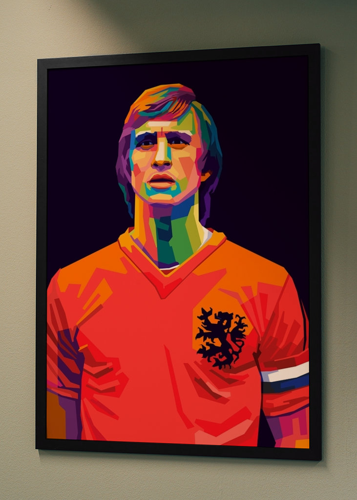 Johan Cruyff Pop Art