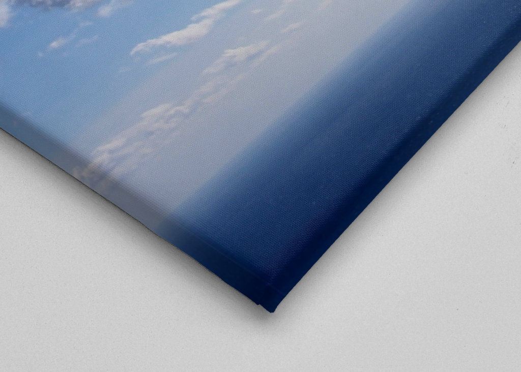 Obloha Slunečno Mraky Moře Léto